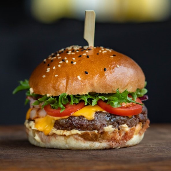 Luxe hamburgers menu